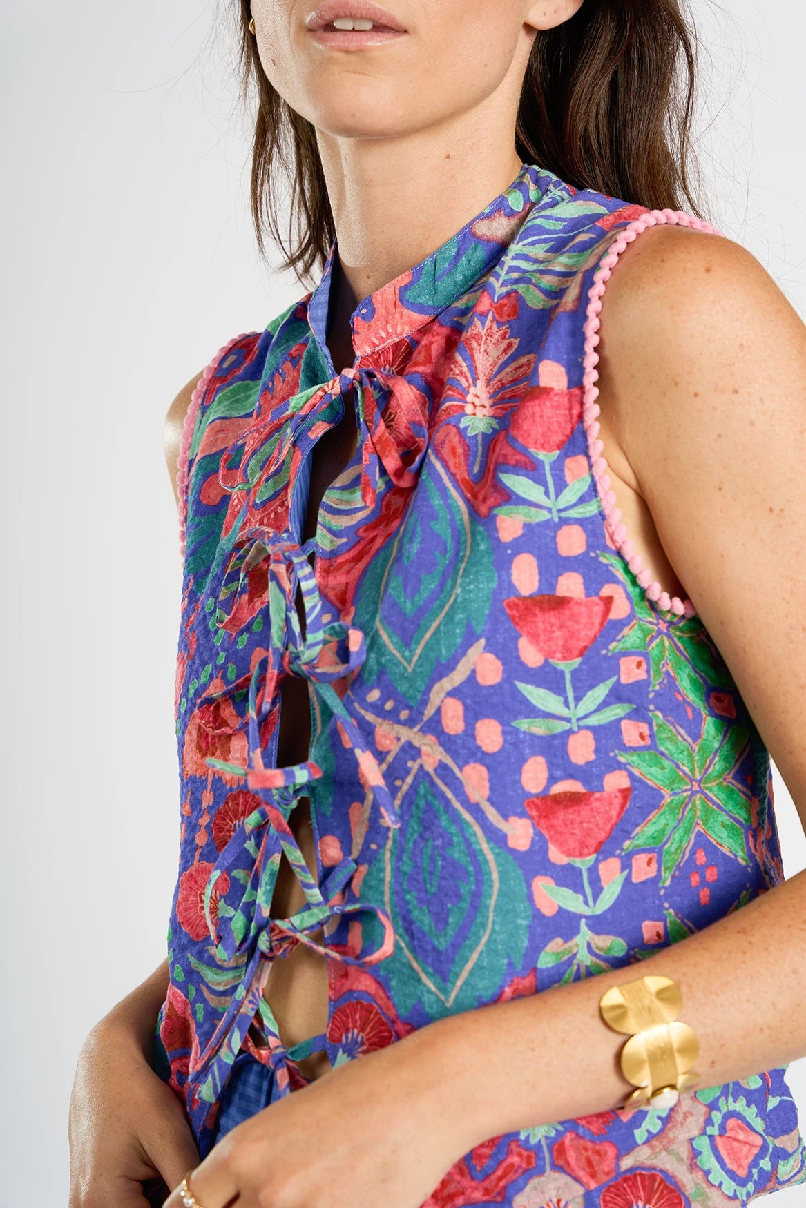 TOP / GILET SOLEADO